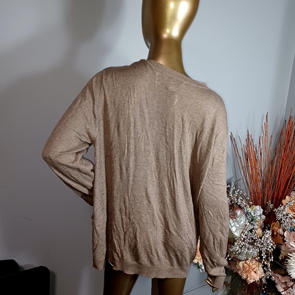 CJ Banks sweater with tiered attached tank - Picture 9 of 13